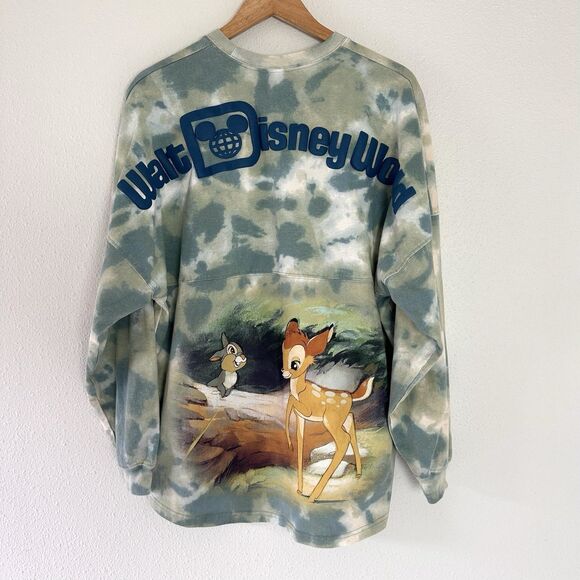 Disney Tops - Walt Disney World Parks Bambi & Thumper Tie Dye Spirit Jersey Adult L
